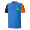 PUMA x Mr Doodle Crossover Casual Sports Rund Hals Kortermet Blå