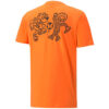 PUMA x Mr Doodle RELAXED T-skjorte med trykk, korte ermer, flammeoransje