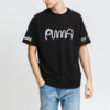 PUMA x Mr.Doodle skjorteermet t-skjorte med rund hals «Svart og hvit»
