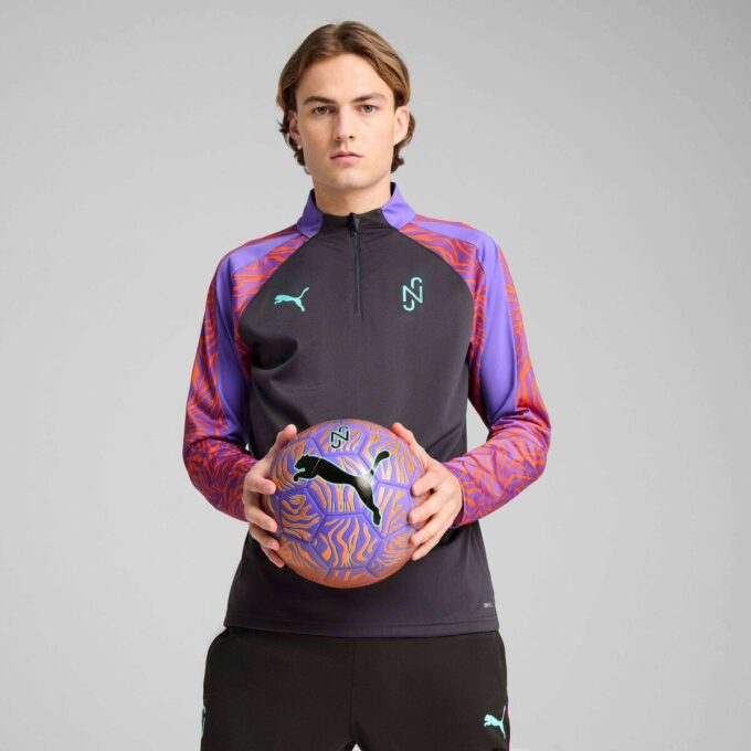 PUMA x NEYMAR Creativity Herre fotballtopp med kvart glidelås