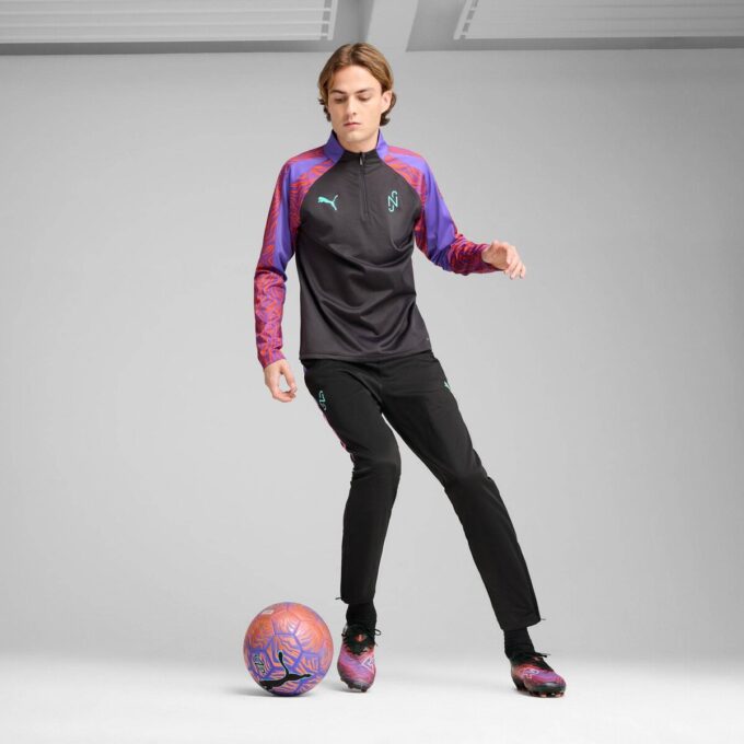 PUMA x NEYMAR Creativity Herre fotballtopp med kvart glidelås