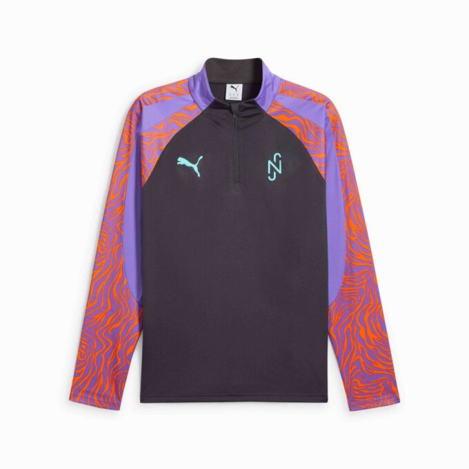 PUMA x NEYMAR Creativity Herre fotballtopp med kvart glidelås