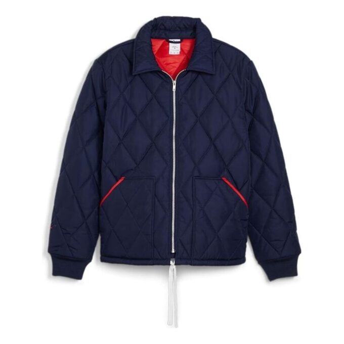 PUMA x Noah vattert jakke «Marineblå»