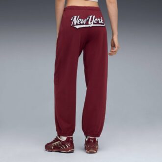 PUMA x NYC Dame Overdimensjonerte Joggebukser