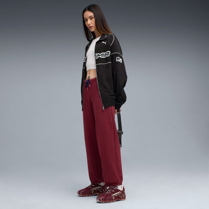 PUMA x NYC Dame Overdimensjonerte Joggebukser