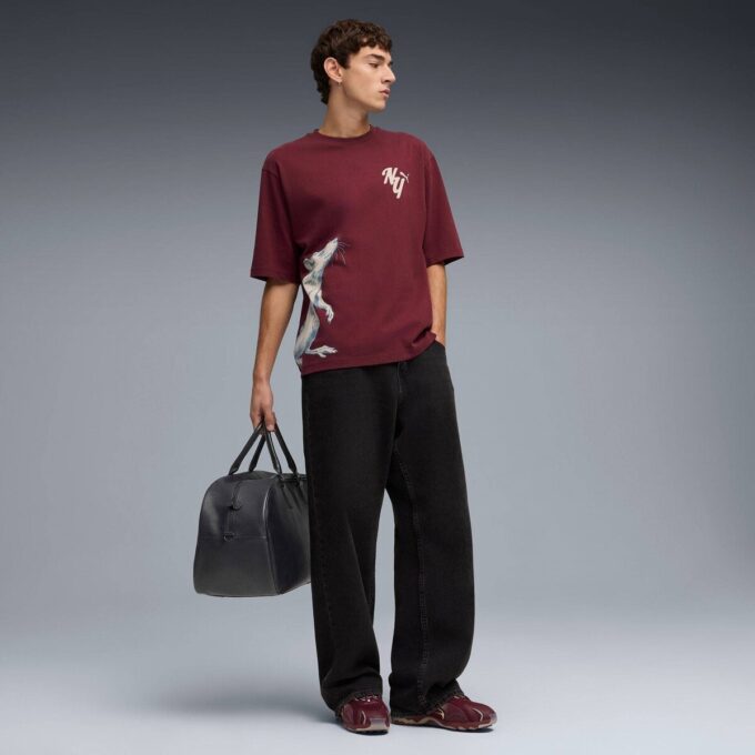 PUMA x NYC Menns Boxy T-skjorte