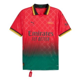 PUMA x Off White AC Milan Replica-drakt «Rød»