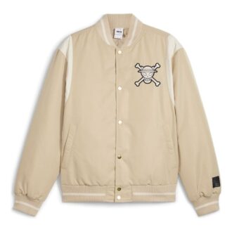 PUMA x ONE PIECE baseballjakke «Putty»