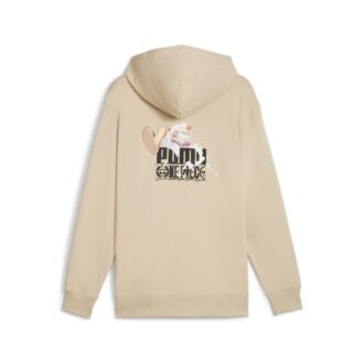 PUMA x ONE PIECE Graphic-hettegenser «Putty»