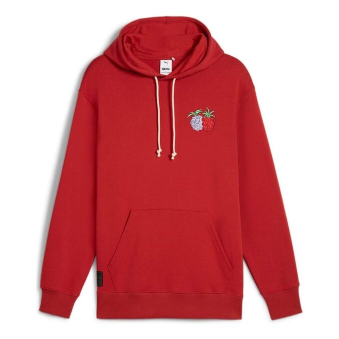 PUMA x ONE PIECE Graphic Hettegenser «Rød»
