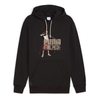 PUMA x ONE PIECE Graphic Hettegenser «Svart»