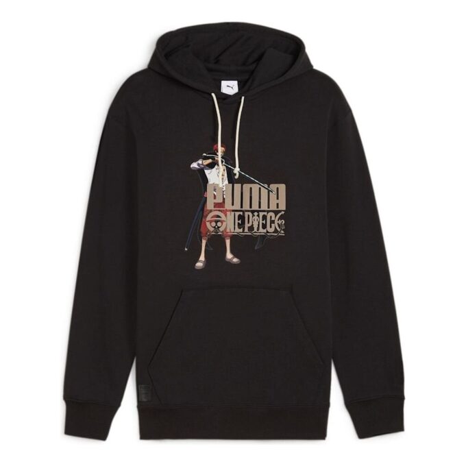 PUMA x ONE PIECE Graphic Hettegenser «Svart»