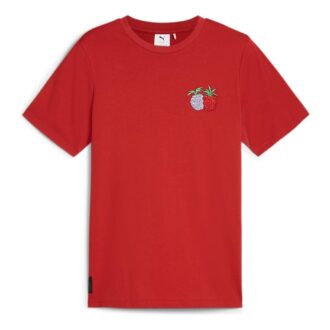 PUMA x ONE PIECE Graphic T-skjorte «Club Red»