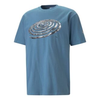 PUMA x P.A.M. Graphic T-skjorte «Blå»