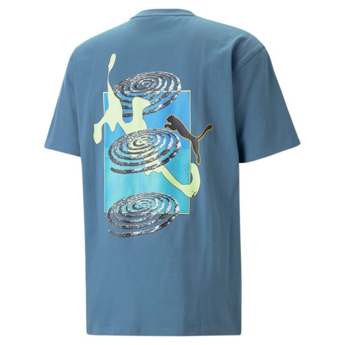 PUMA x P.A.M. Graphic T-skjorte «Blå»