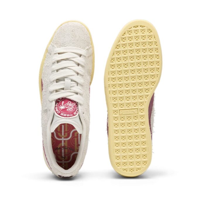 PUMA x Palm Tree Crew Suede R «Vapor Grey Club Red»
