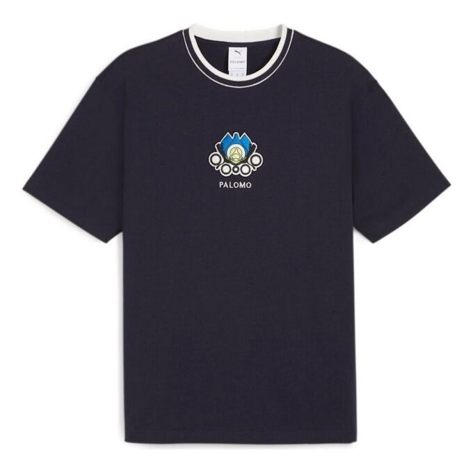 PUMA x Palomo Graphic T-skjorte «Ny marineblå»
