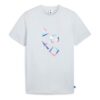 PUMA x PlayStation Graphic T-skjorte «Silver Mist»