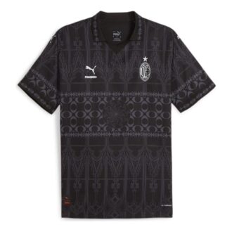 PUMA x PLEASURES AC Milan Autentisk Fotballdrakt «Svart»