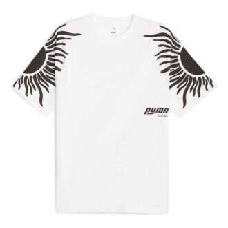 PUMA x PLEASURES Graphic T-skjorte «Hvit»