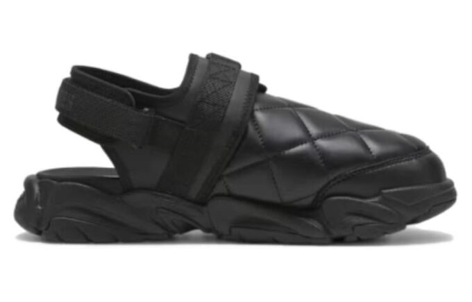 PUMA x PLEASURES TS-01 Quilt Sandaler &laquo;Svart&raquo;