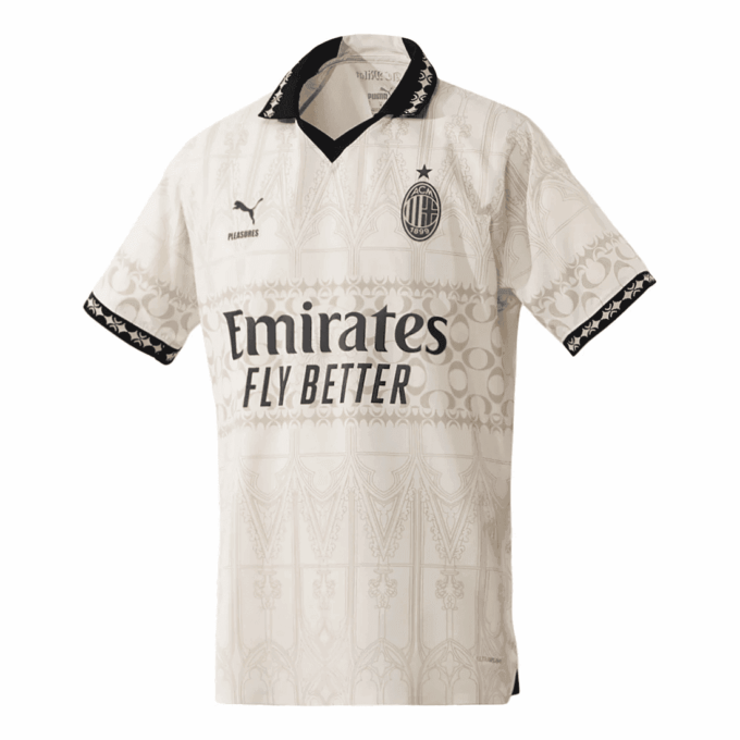 PUMA x Pleasures x AC Milan 23/24 Drakt «Beige Svart»