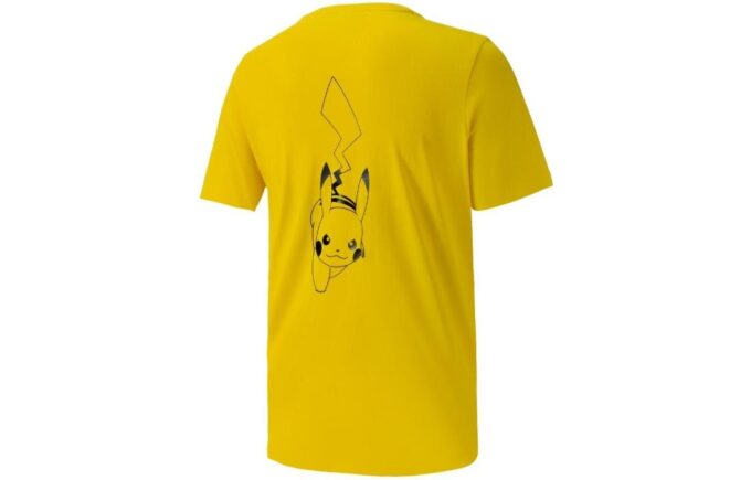 PUMA x Pokemon Graphic T-skjorte «Gul»