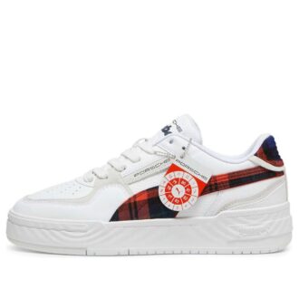 PUMA x Porsche Legacy CA Pro «Tartan Formstrip Hvit Redmazing»