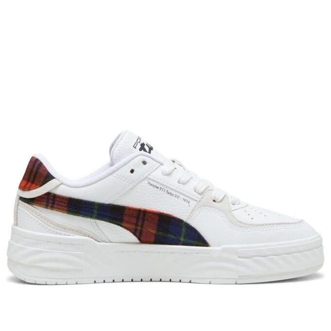 PUMA x Porsche Legacy CA Pro «Tartan Formstrip Hvit Redmazing»