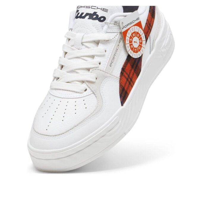 PUMA x Porsche Legacy CA Pro «Tartan Formstrip Hvit Redmazing»