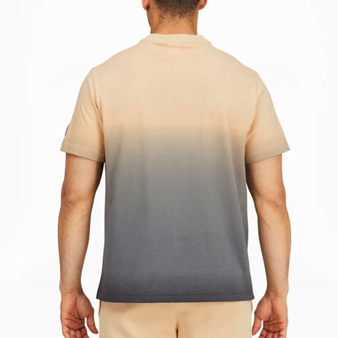 PUMA x PRONOUNCE Graphic T-skjorte med kryssoverfarge, tie dye-logo, korte ermer, khaki
