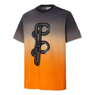 PUMA x PRONOUNCE Graphic T-skjorte med kryssoverfarget tie dye-logo, kortermet, svart
