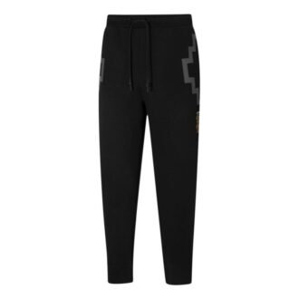 PUMA x PRONOUNCE Unisex 7/8 Bukser Geometriske Mønstre Trykk Cropped Bukser Svart