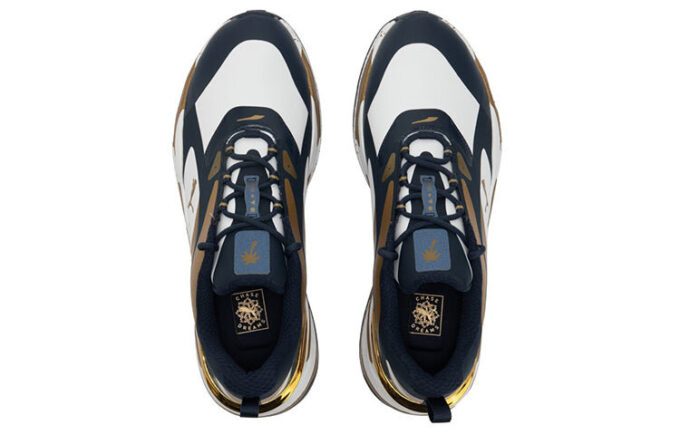 PUMA x Ptc Gs-Fast &laquo;Blå Gull Hvit&raquo;