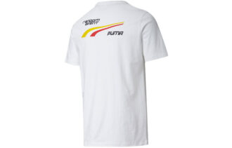 PUMA x Randomevent T-skjorte «Hvit Svart Gul»