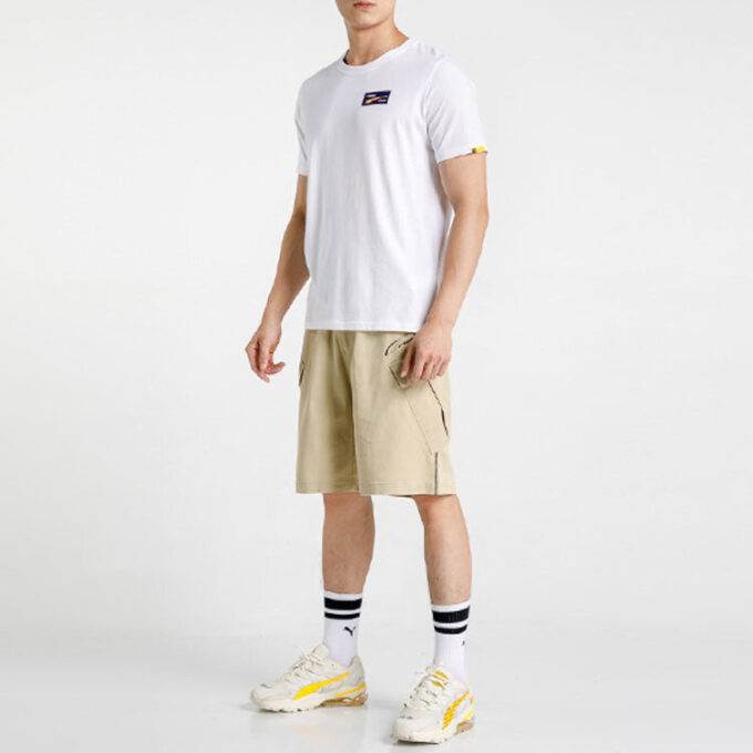 PUMA x Randomevent T-skjorte «Hvit Svart Gul»