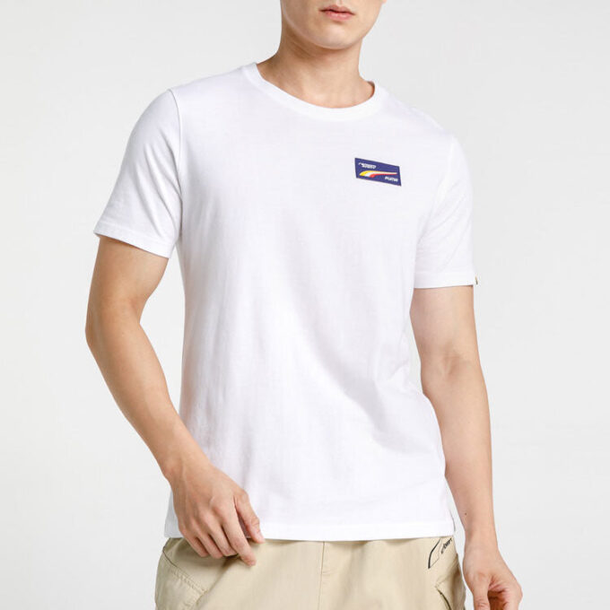 PUMA x Randomevent T-skjorte «Hvit Svart Gul»