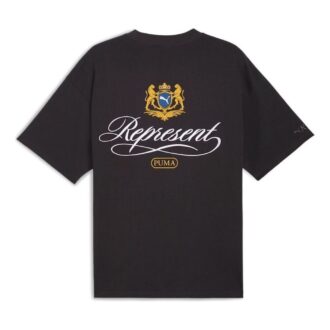 PUMA x REPRESENT Graphic T-skjorte «Svart»