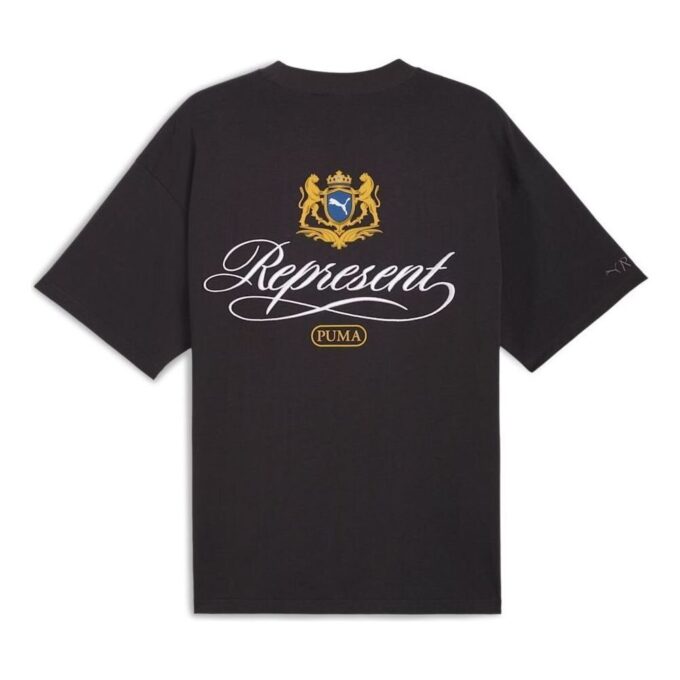 PUMA x REPRESENT Graphic T-skjorte «Svart»