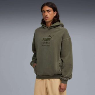 PUMA x REPRESENT Menn Oversized Hettegenser