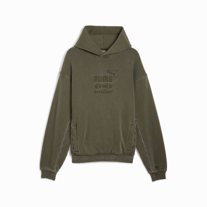 PUMA x REPRESENT Menn Oversized Hettegenser