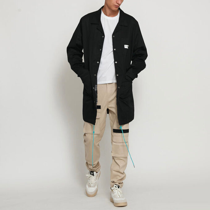 PUMA x Rhude-jakke «Svart og hvit»