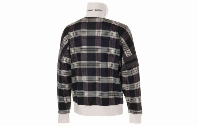 PUMA x Rhude XTG AOP TRA Multi SP WUP strikkejakke «Hvitbrun»