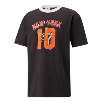PUMA x Rhuigi Graphic T-skjorte «Svart Oransje»