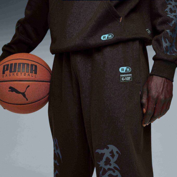PUMA x RICK AND MORTY Herre Basketball Joggebukse