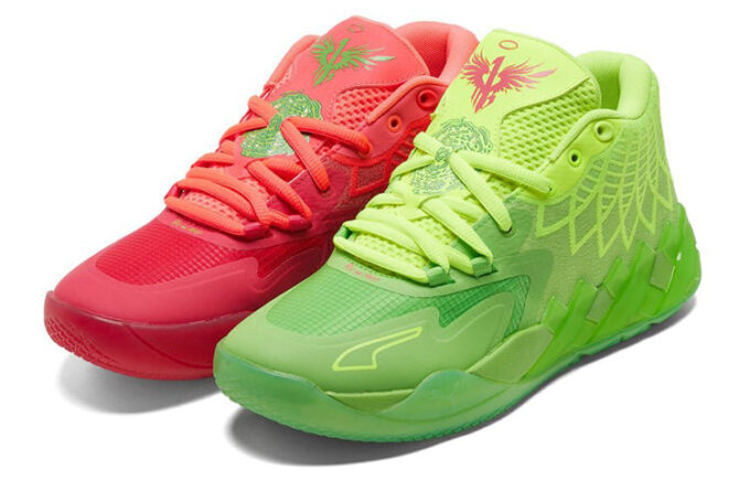 PUMA x Rick and Morty MB.01 LaMelo Ball «Rødgrønn»