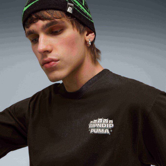 PUMA x RIPNDIP herre bokset-T-skjorte