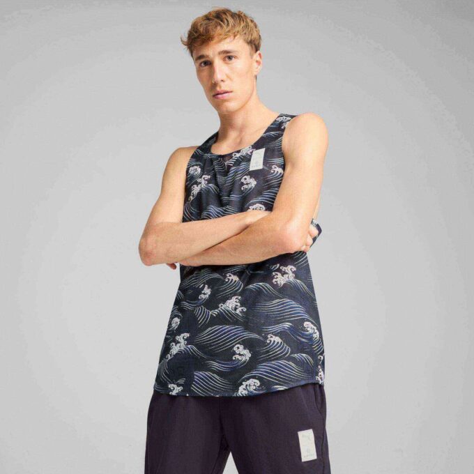 PUMA x SAYSKY Herre Graphic Singlet
