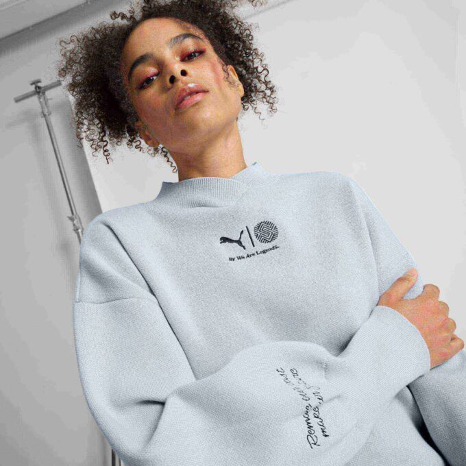 PUMA x Schomburg langermet kjole for kvinner