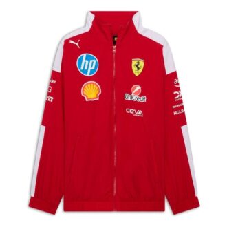 PUMA x Scuderia Ferrari 2025 Drivers T7 Oversized Jakke «Mørk Kirsebær»